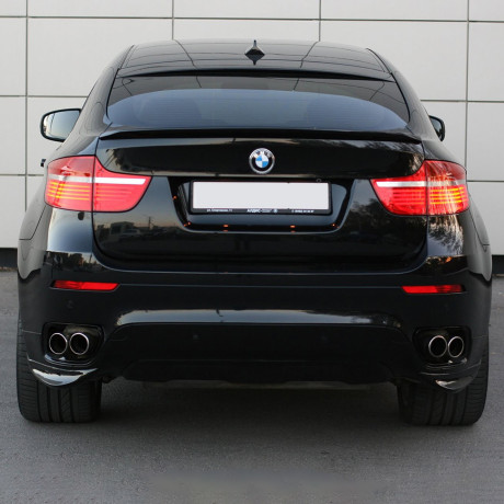 Клыки на задний бампер "GT" для BMW X6 купить недорого с доставкой в Истра