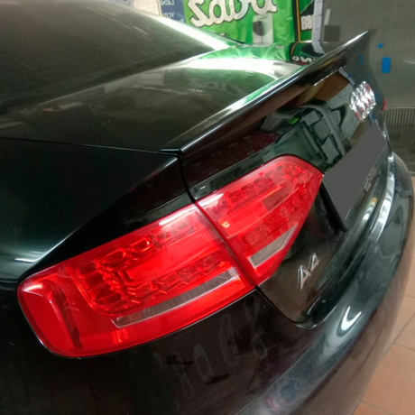 Лип спойлер на кромку багажника для AUDI А4 (2007-2011) купить недорого с доставкой в Истра