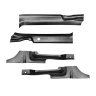 Накладки на ковролин (4 шт) (ABS) RENAULT Duster 2012-2020 / NISSAN Terrano 2014- купить недорого с доставкой в Истра