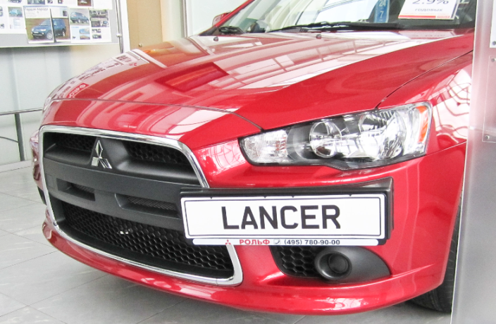 Воздуховоды радиатора в передний бампер (Цельные) для Mitsubishi Lancer X (2010-2016) купить недорого с доставкой в Истра