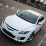 Накладки на фары (реснички) для Mazda 6 (2008-2012) купить недорого с доставкой в Истра