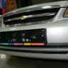 Защита радиатора "Standart" Chevrolet Lacetti седан (2004-2013) чёрная купить недорого с доставкой в Истра