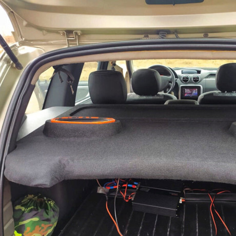 Полка Renault Duster (2010-2015)(отв. под динамики 20см) купить недорого с доставкой в Истра