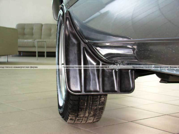 Брызговики передние расширенные B@3 2123 "Chevrolet Niv@" до 2009 г. (2 шт.) купить недорого с доставкой в Истра