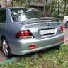 Накладка заднего бампера "2.0L" для Mitsubishi Lancer 10 (2007-2016) купить недорого с доставкой в Истра