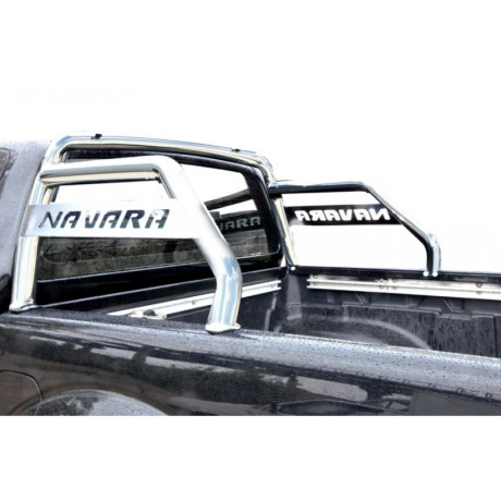 Дуга багажника (d63,5) для Nissan Navara (2010-2015)(Нерж. Сталь) купить недорого с доставкой в Истра