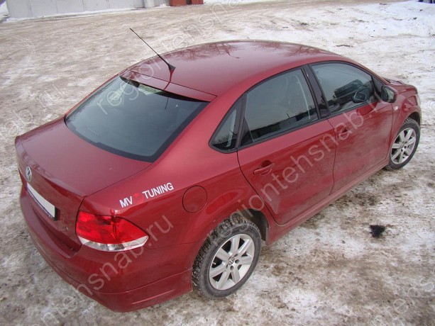 Козырек на заднее стекло для Volkswagen Polo Sedan (2010-2020) купить недорого с доставкой в Истра