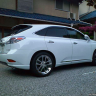 Молдинги на пороги "LX-Mode" для Lexus RX 350 (2008-2012) купить недорого с доставкой в Истра
