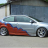 Накладки на пороги "Lord" для Ford Focus 2 (2004-2011) купить недорого с доставкой в Истра