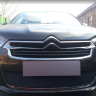 Защита радиатора "Standart" Citroen C4 седан (2013-2016) чёрная купить недорого с доставкой в Истра