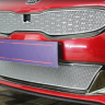 Защита радиатора "PREMIUM" Kia Stinger (2017-н.в.) низ, хром купить недорого с доставкой в Истра