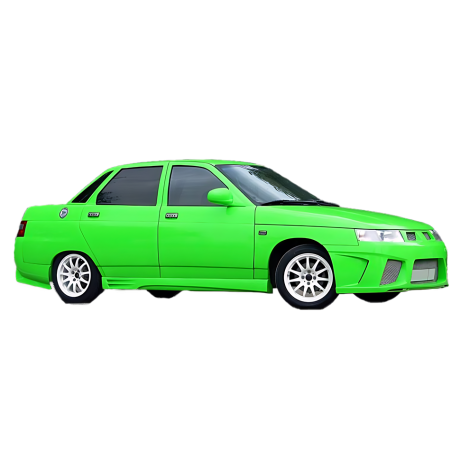 Накладки на пороги "AVR-Аврора" для B@3 2110, 2111, 2112 (АБС-пластик) купить недорого с доставкой в Истра