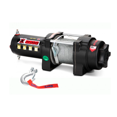 Лебедка для квадроцикла "Master Winch" Х2500, электрическая, 12В купить недорого с доставкой в Истра