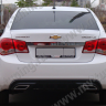 Диффузор заднего бампера var №2 (текстурный пластик) для Chevrolet Cruze (2008-2012) купить недорого с доставкой в Истра