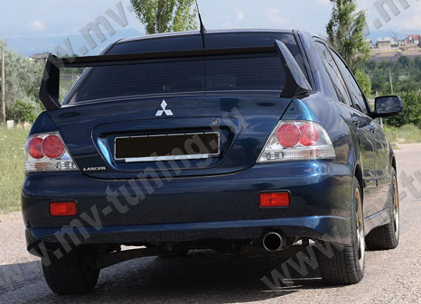 Спойлер высокий стиль "EVO" var №1 для Mitsubishi Lancer IX 2003-2009 купить недорого с доставкой в Истра