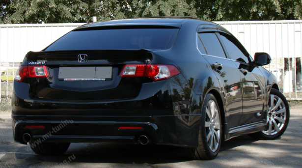 Козырек на заднее стекло var №2 широкий для Honda Accord VIII (2008-2013) купить недорого с доставкой в Истра