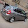 Накладка на задний бампер "Modulo" для Honda Fit GD купить недорого с доставкой в Истра