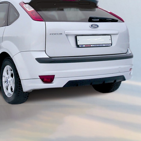 Накладка (юбка) заднего бампера "FT" для Ford Focus 2 (хетчбек) (2004-2008) купить недорого с доставкой в Истра