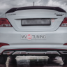 Лип-Спойлер "Zeus" для Hyundai Solaris (2010-2016) купить недорого с доставкой в Истра
