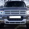 Накладки на фары (реснички) для Mitsubishi Pajero 4 (2006-2015) купить недорого с доставкой в Истра