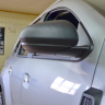 Накладки на зеркала без козырька "КАРТ" для Renault Duster 2 (с 2021 г.в.) тиснение, без комплектации купить недорого с доставкой в Истра
