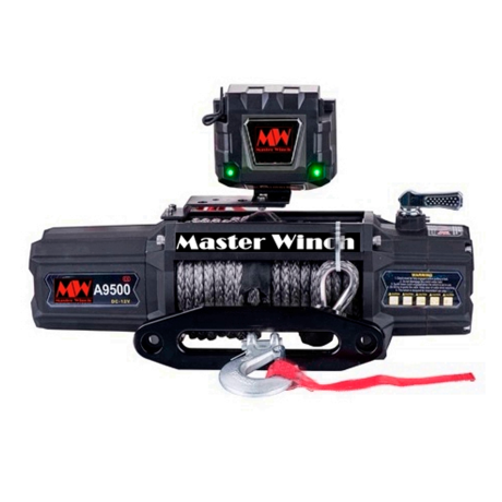 Автомобильная лебедка "Master Winch" А9500S, электрическая с синтетическим тросом, 12В купить недорого с доставкой в Истра