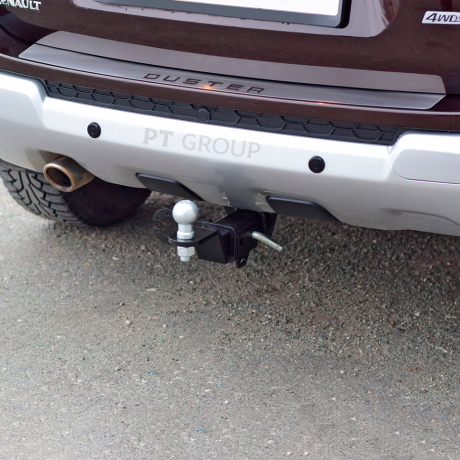 Накладка на задний бампер (НПС) RENAULT DUSTER (2012-2020 г.в.) купить недорого с доставкой в Истра