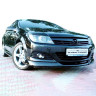 Накладка (юбка) переднего бампера "GT" для Opel Astra H (3D, 5D) купить недорого с доставкой в Истра