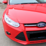 Накладки на фары (реснички) узкие var №2 для Ford Focus 3 (2012-2014) купить недорого с доставкой в Истра