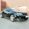 Накладки на пороги "GT" для Opel Astra H (3D, 5D) купить недорого с доставкой в Истра