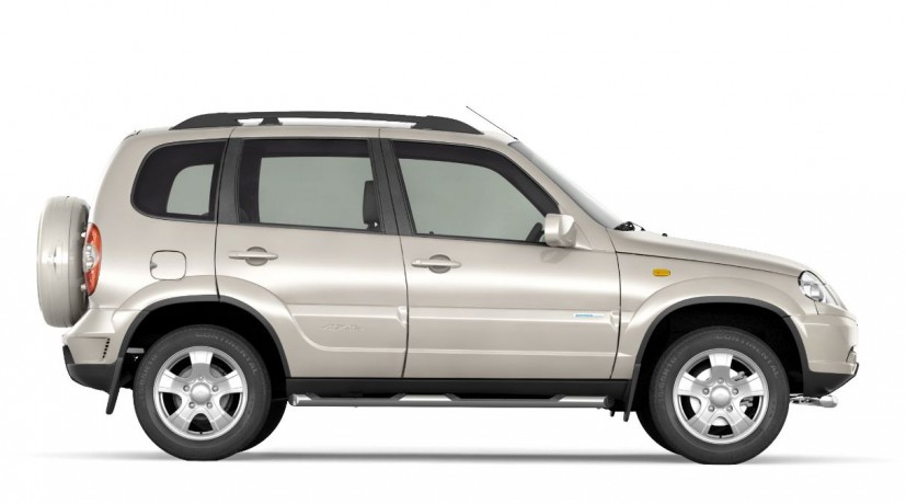 Бокс на запасное колесо крашен "ПТ" Chevrolet Niv@ (2009-2016) купить недорого с доставкой в Истра