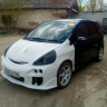 Пластиковый капот с 2 мя воздухоотводами для Honda Fit GD купить недорого с доставкой в Истра