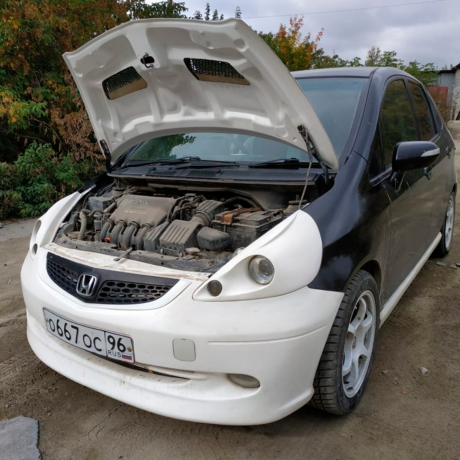 Пластиковый капот "J’s racing" для Honda Fit GD купить недорого с доставкой в Истра