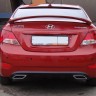 Спойлер высокий для Hyundai Solaris (2010-2016) купить недорого с доставкой в Истра