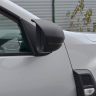 Накладки на зеркала с козырьком "КАРТ" для Renault Duster 2 (с 2021 г.в.) тиснение, с комплектацией купить недорого с доставкой в Истра