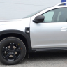 Накладки на зеркала с козырьком "КАРТ" для Renault Duster 2 (с 2021 г.в.) тиснение, с комплектацией купить недорого с доставкой в Истра