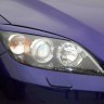 Накладки на фары (реснички) короткие var №1 для Mazda 3 Hatchback (2004-2009) купить недорого с доставкой в Истра