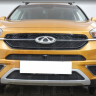 Защита радиатора "Standart" Chery Tiggo 7 (2016-2020) верх, чёрная купить недорого с доставкой в Истра